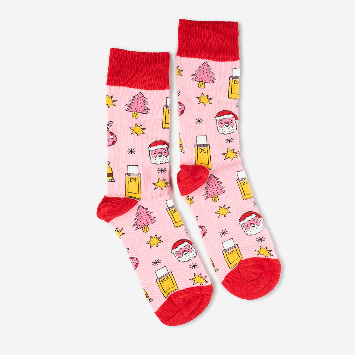 Chaussettes de Noël Roses