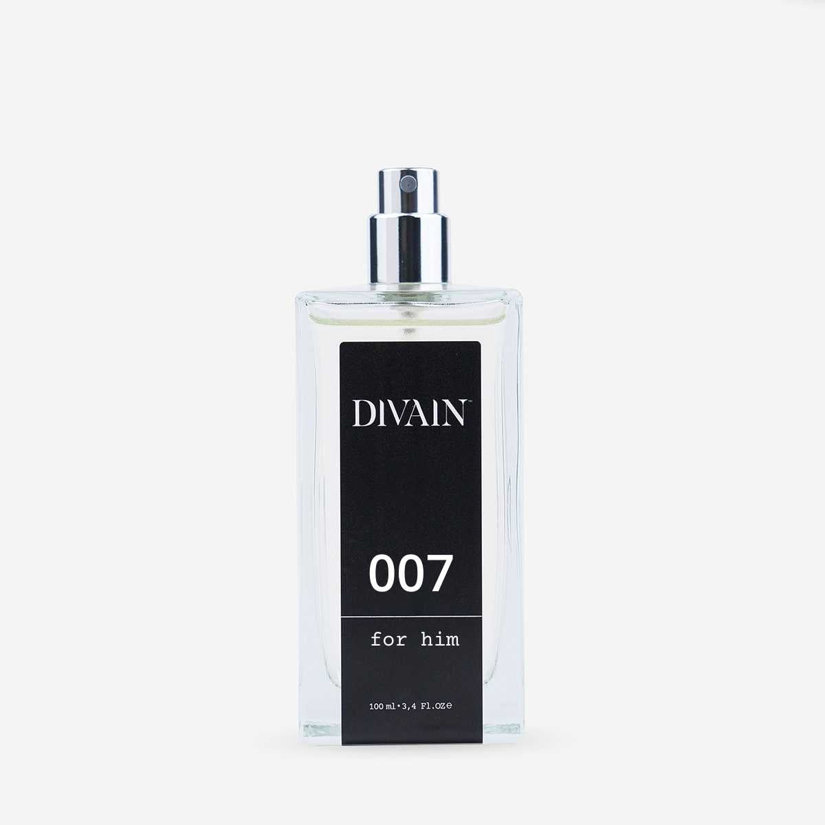 Flacon de parfum de équivalence pour homme divain-007