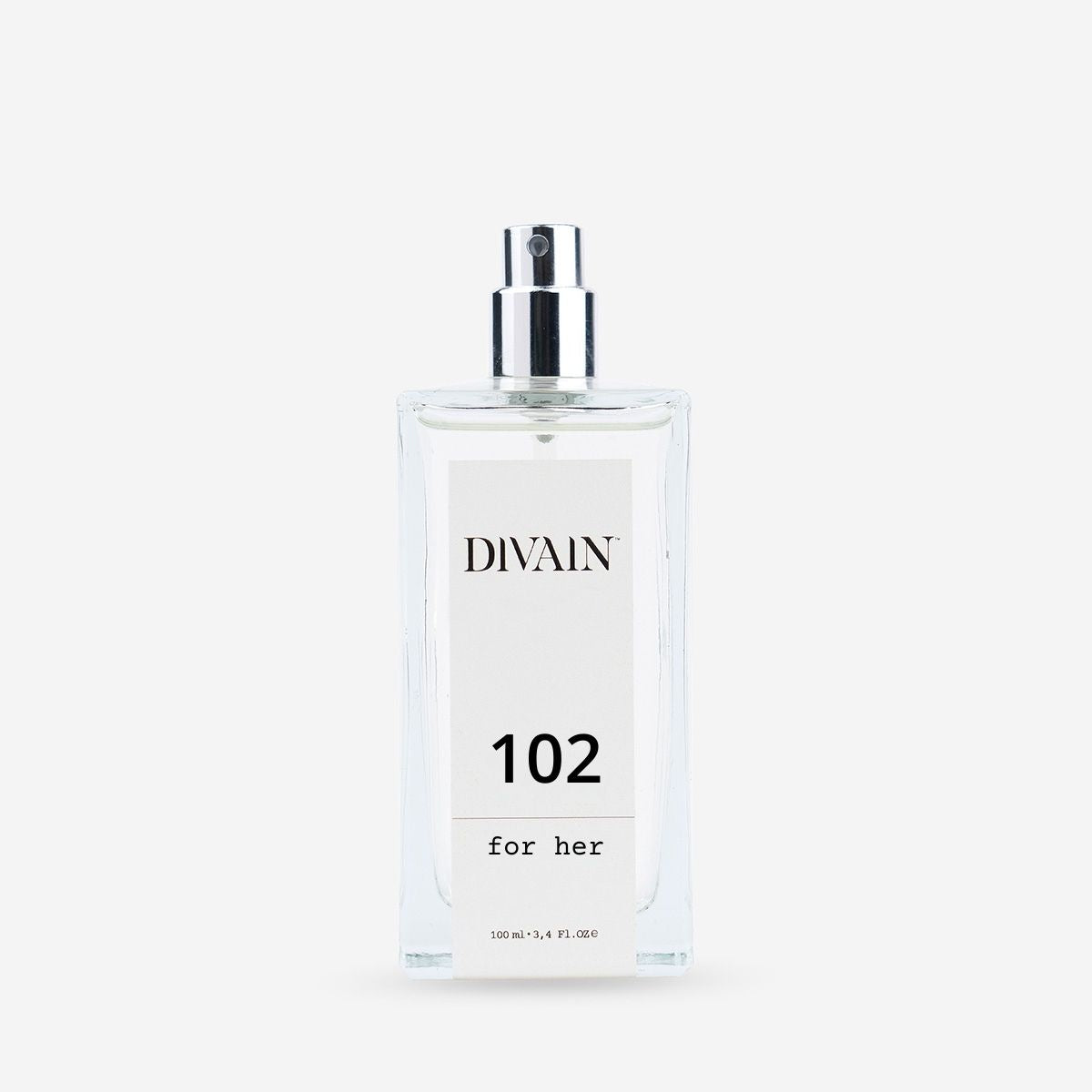 Flacon de parfum de équivalence pour femme divain-102