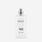 Flacon de parfum de équivalence pour femme divain-102