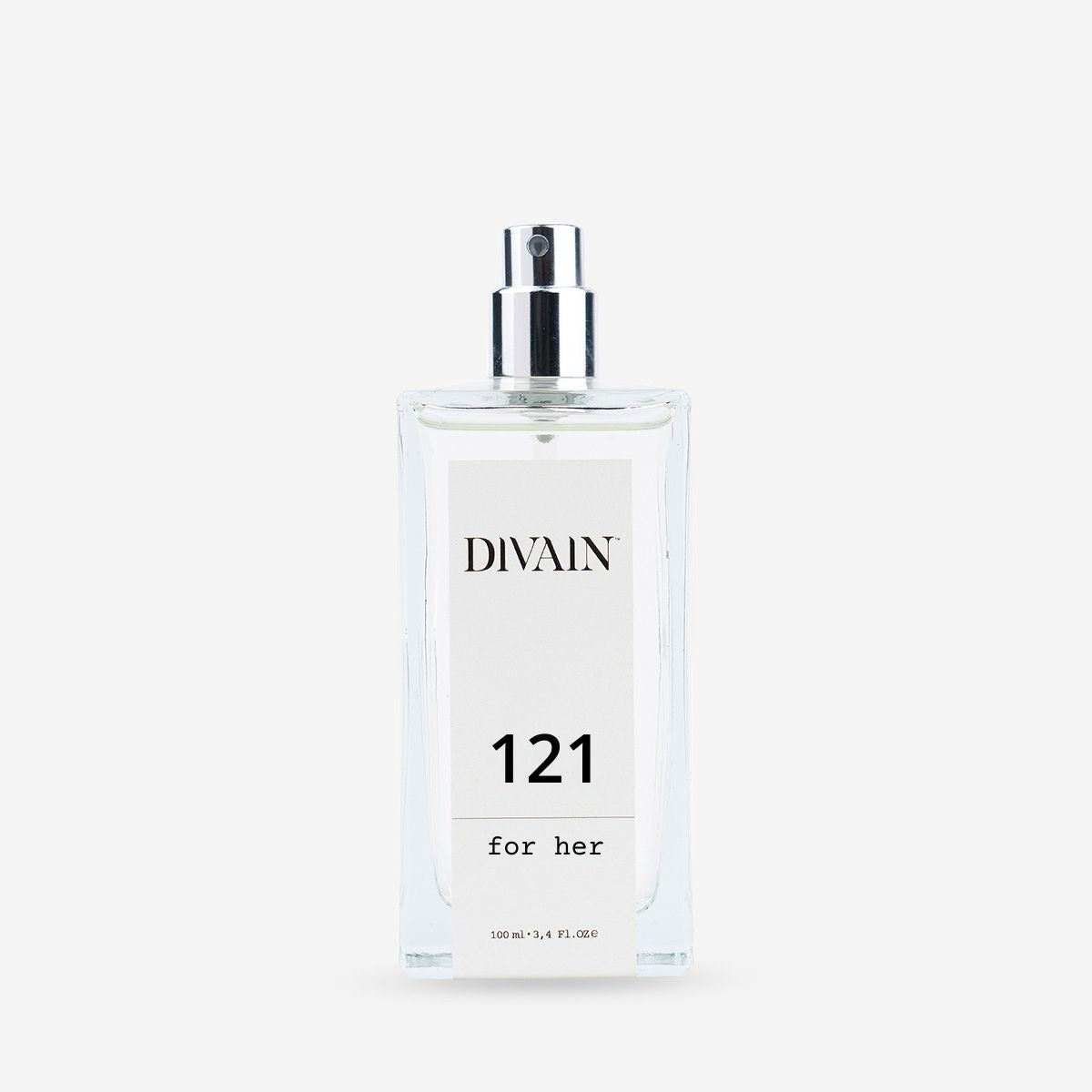 Flacon de parfum de équivalence pour femme divain-121