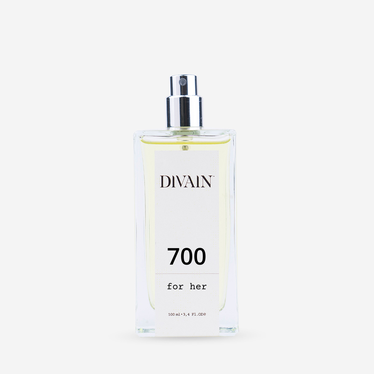 Flacon de cologne de imitation pour femme divain-700