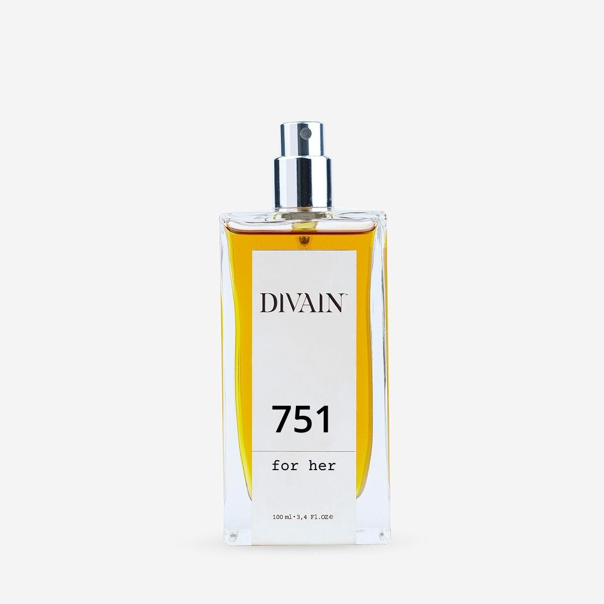 Flacon de parfum de imitation pour femme divain-751