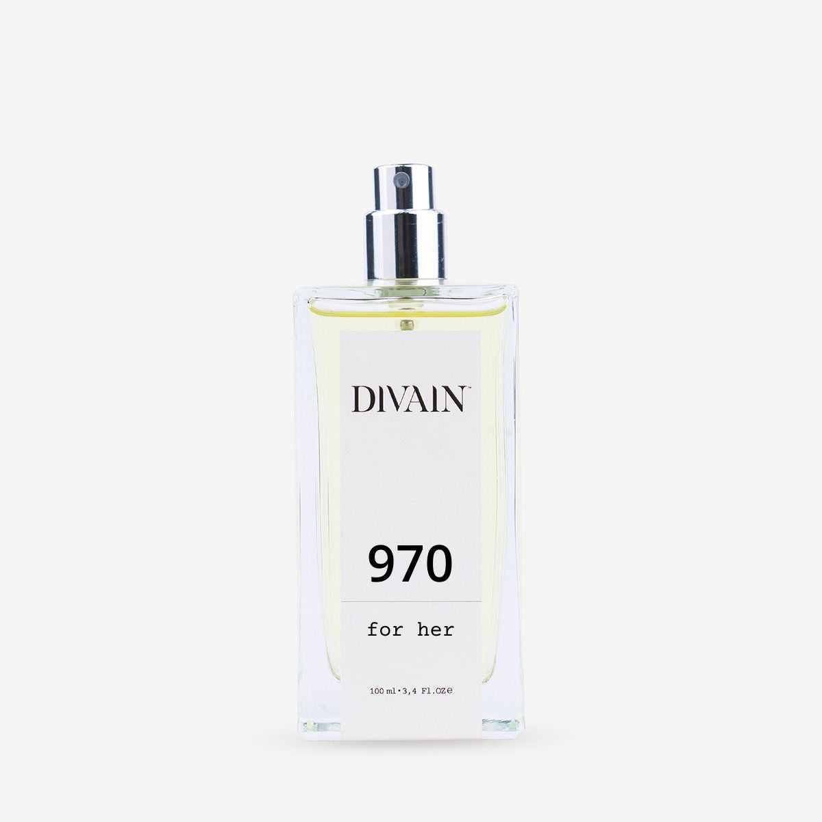 Flacon de cologne de imitation pour femme divain-970