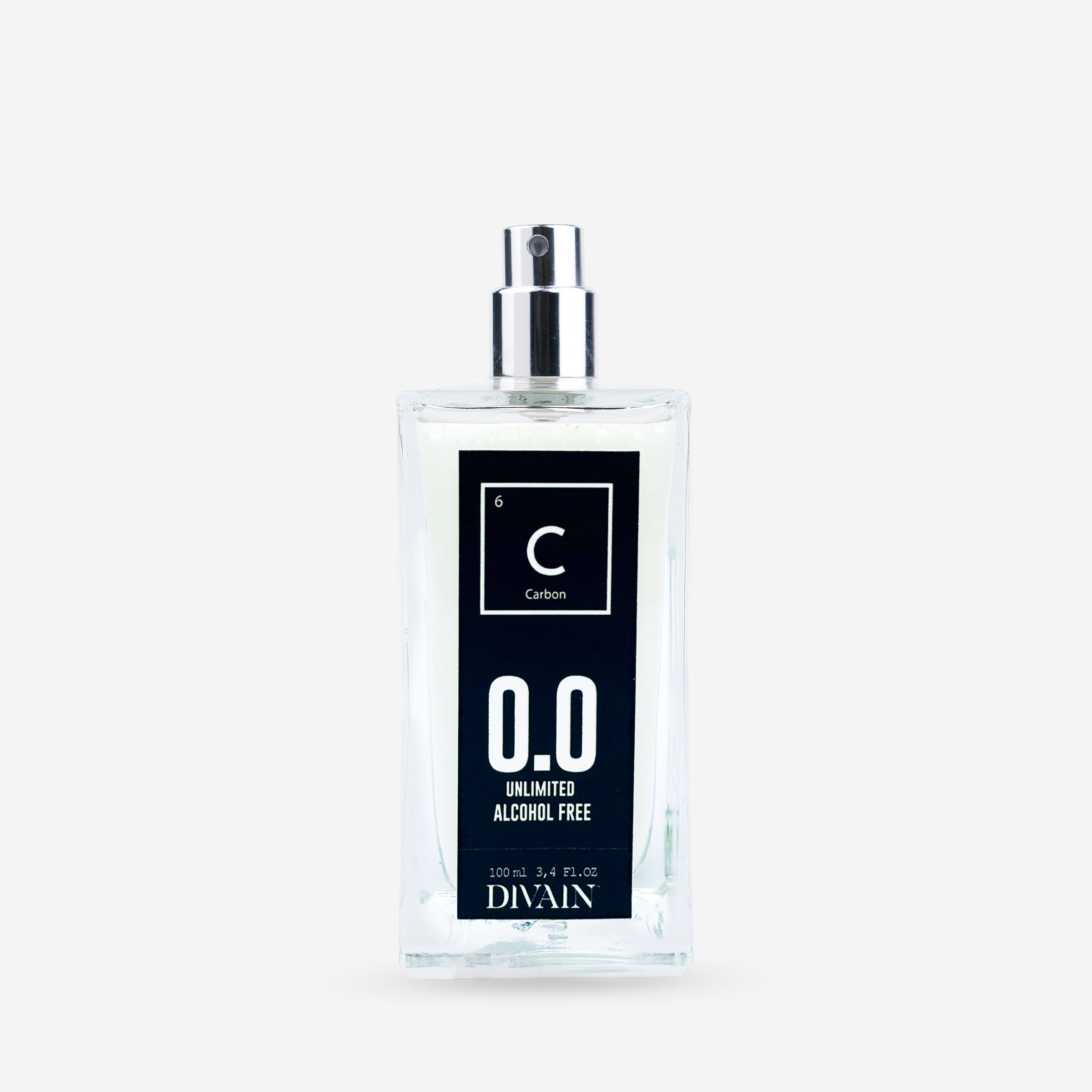 Flacon de parfum féminin sans alcool divain-972