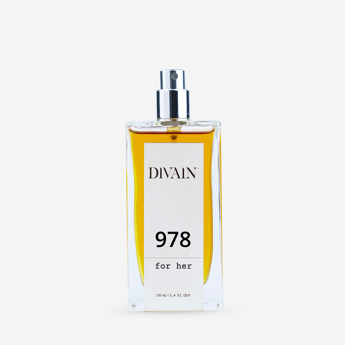 Flacon de cologne de imitation pour femme divain-978