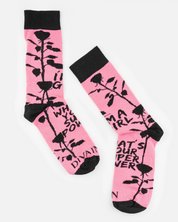 Chaussettes "I'm a Girl" roses